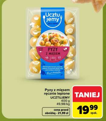 Pyzy z mięsem ręcznie lepione