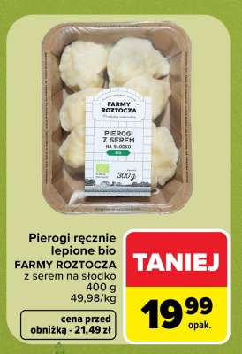 Pierogi ręcznie lepione bio FARMY ROZTOCZA