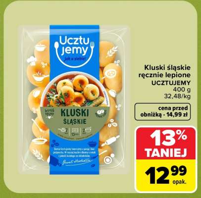 Kluski śląskie ręcznie lepione