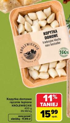 Kopytka domowe ręcznie lepione KRÓLEWIECKIE