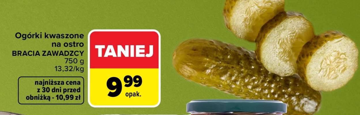 Ogórki kwaszone na ostro