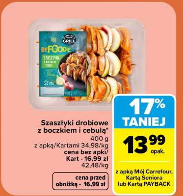 Szaszłyki drobiowe z boczkiem i cebulą