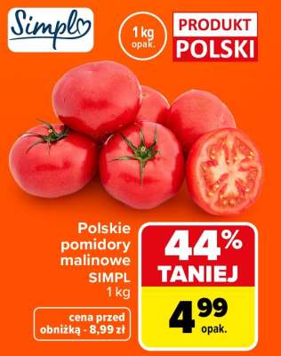 Polskie pomidory malinowe