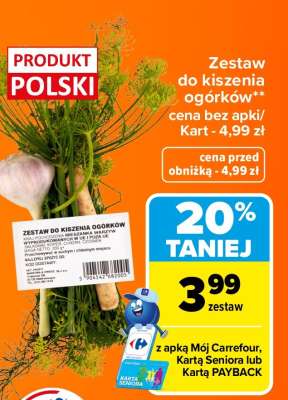 Zestaw do kiszenia ogórków