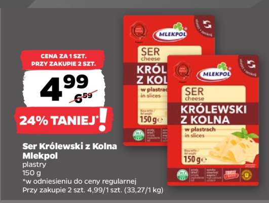 Ser królewski z Kolna Mlekpol