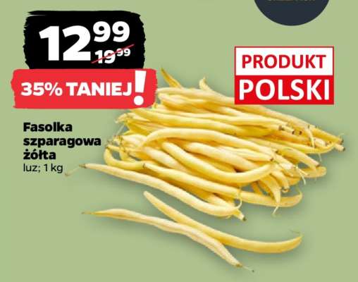 Fasolka szparagowa żółta