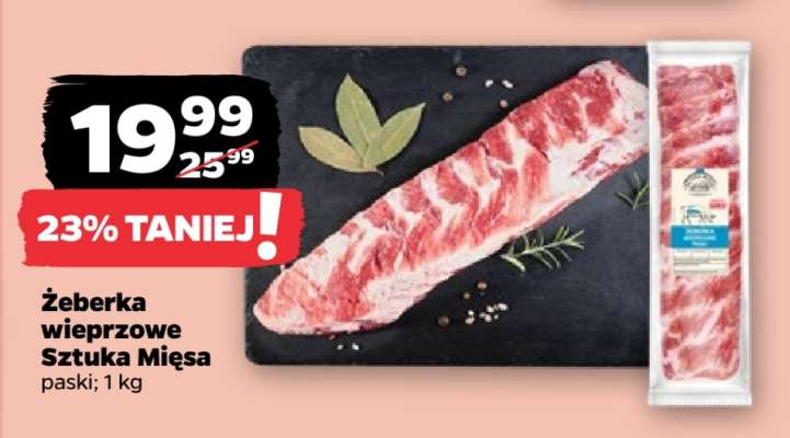 Żeberka wieprzowe Sztuka Mięsa