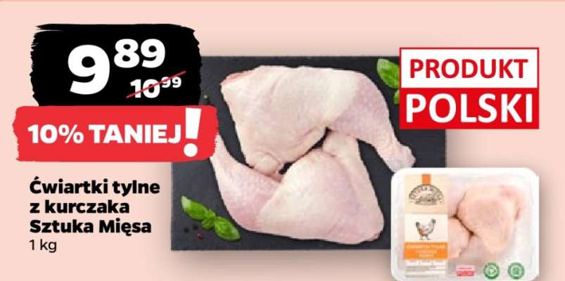 Ćwiartki tylne z kurczaka Sztuka Mięsa