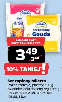 Ser topiony Miletto