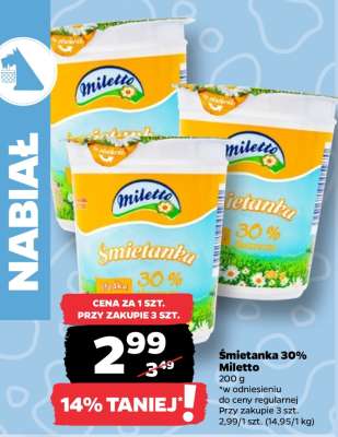 Śmietanka 30% Miletto