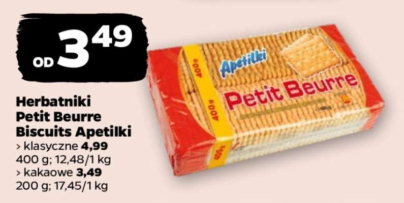 Herbatniki Petit Beurre Biscuits Apetilki