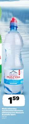 Woda mineralna Kryształ Muszyna
