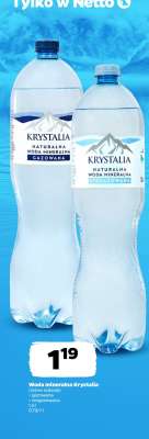Woda mineralna Krystalia