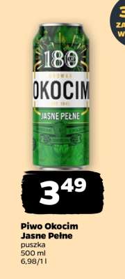 Piwo Okocim Jasne Pełne*