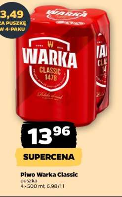 Piwo Warka Classic