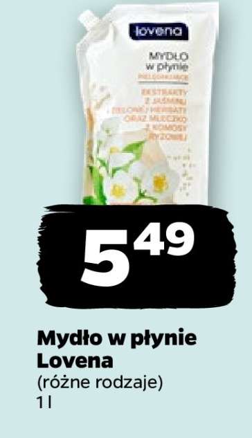 Mydło w płynie Lovena