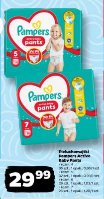 Pieluchomajtki Pampers Active Baby Pants