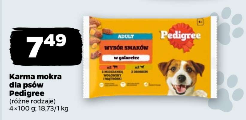 Karma mokra dla psów Pedigree