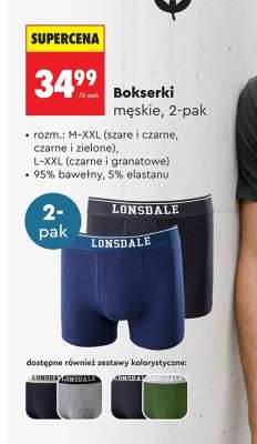 Bokserki męskie , 2 pak