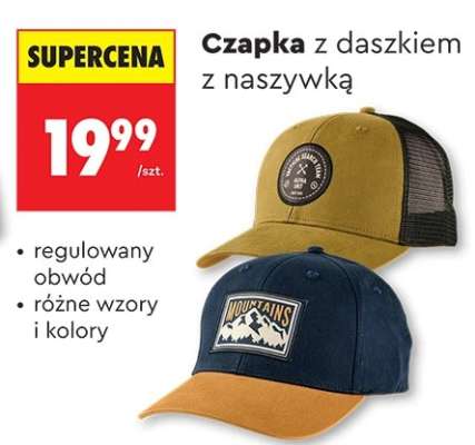 Czapka z daszkiem z naszywką