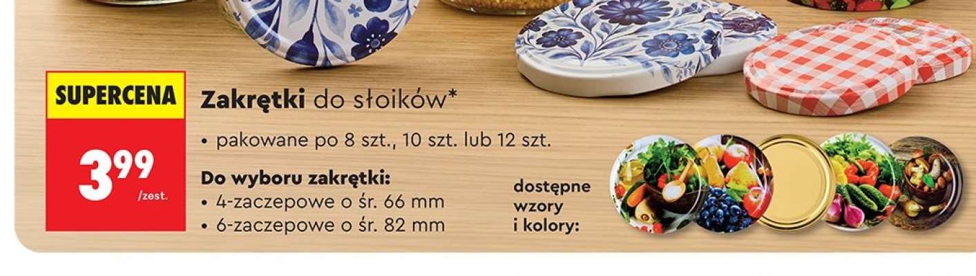 Zakrętki do słoików