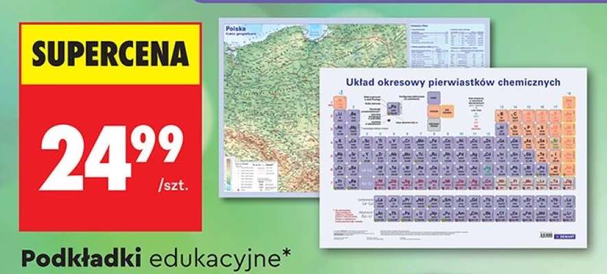 Podkładki edukacyjne