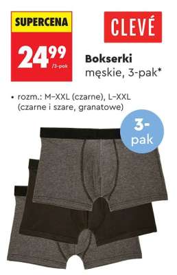 Bokserki męskie, 3-pak
