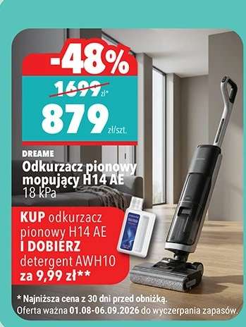 Odkurzacz pionowy mopujący H14 AE