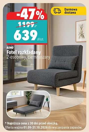 Fotel rozkładany