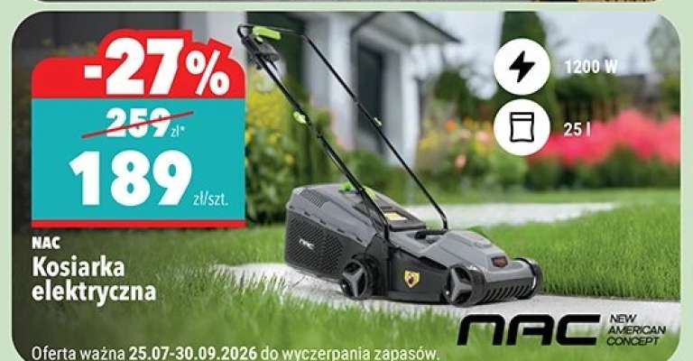 NAC Kosiarka elektryczna