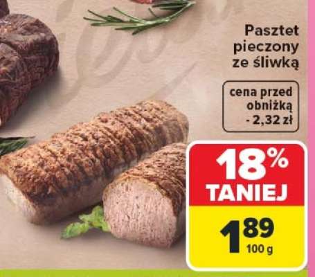 Pasztet pieczony ze śliwką