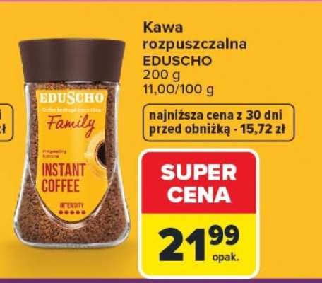Kawa rozpuszczalna Eduscho