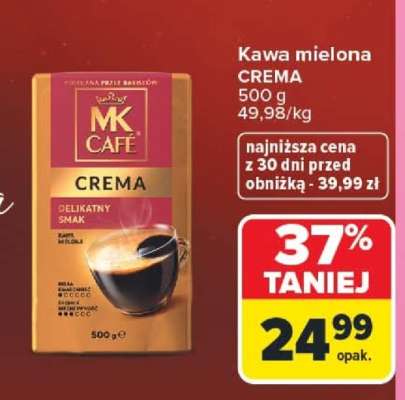 Kawa mielona Crema