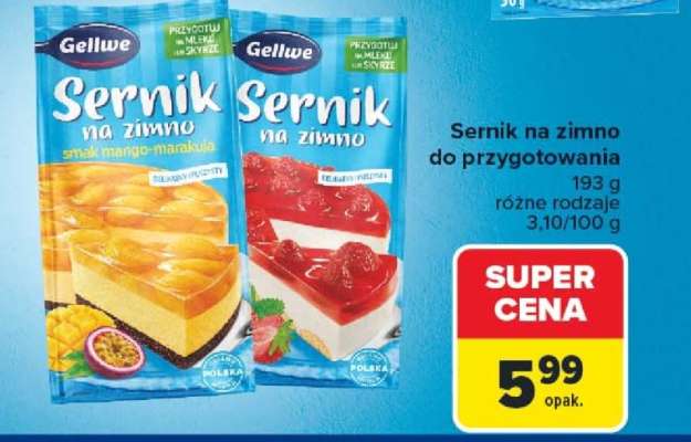 Sernik na zimno****