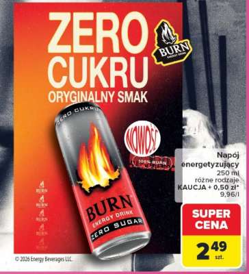 Burn Energy Drink Zero Sugar