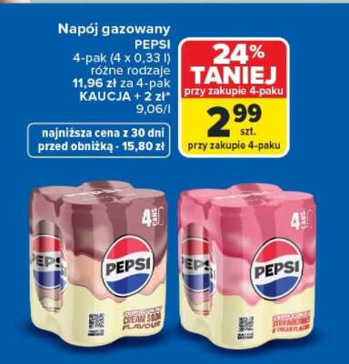 Napój gazowany Pepsi