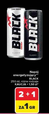 Napój energetyzujący Black