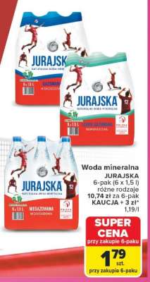 Woda mineralna Jurajska