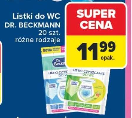 Listki do WC Dr. Beckmann