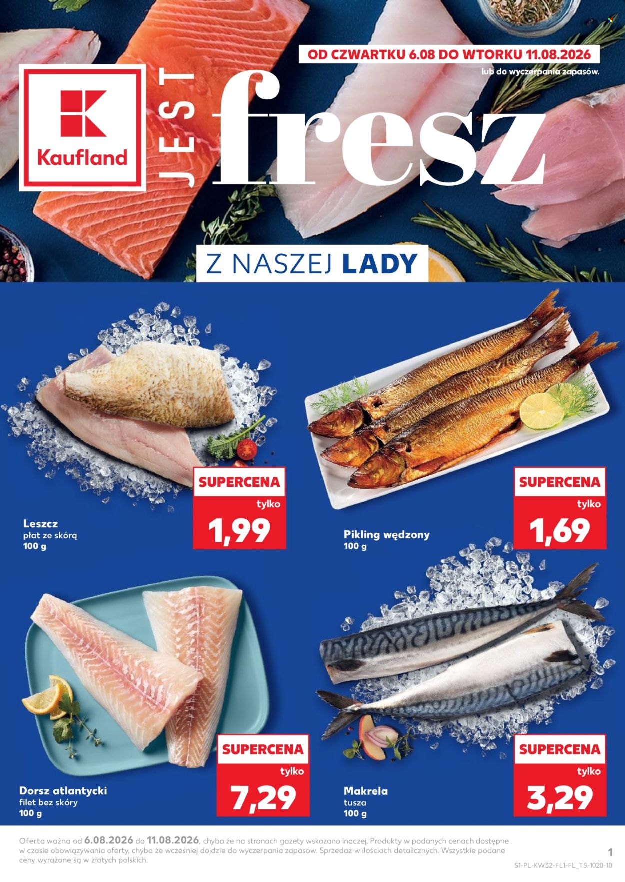 Gazetka Kaufland - 6.08.2026 - 11.08.2026. Strona 1