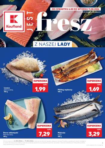 Gazetka Kaufland - 6.08.2026 - 11.08.2026.