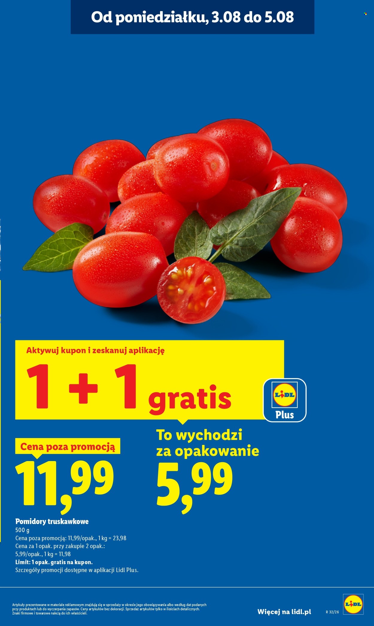 Leták Lidl - 3.8.2026 - 5.8.2026. Strana 17