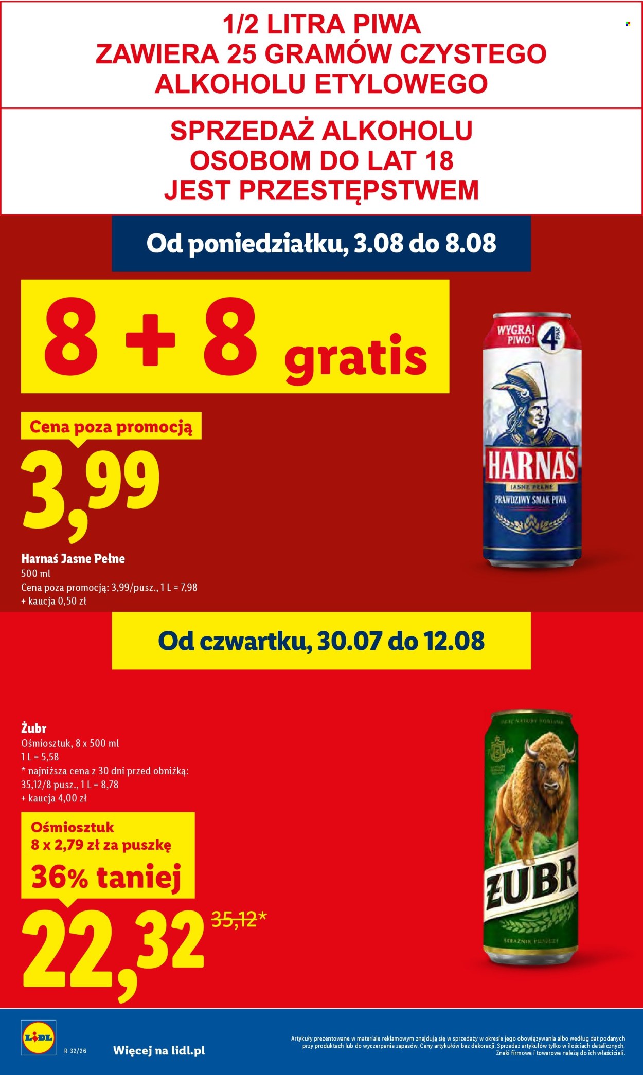 Leták Lidl - 3.8.2026 - 5.8.2026. Strana 22