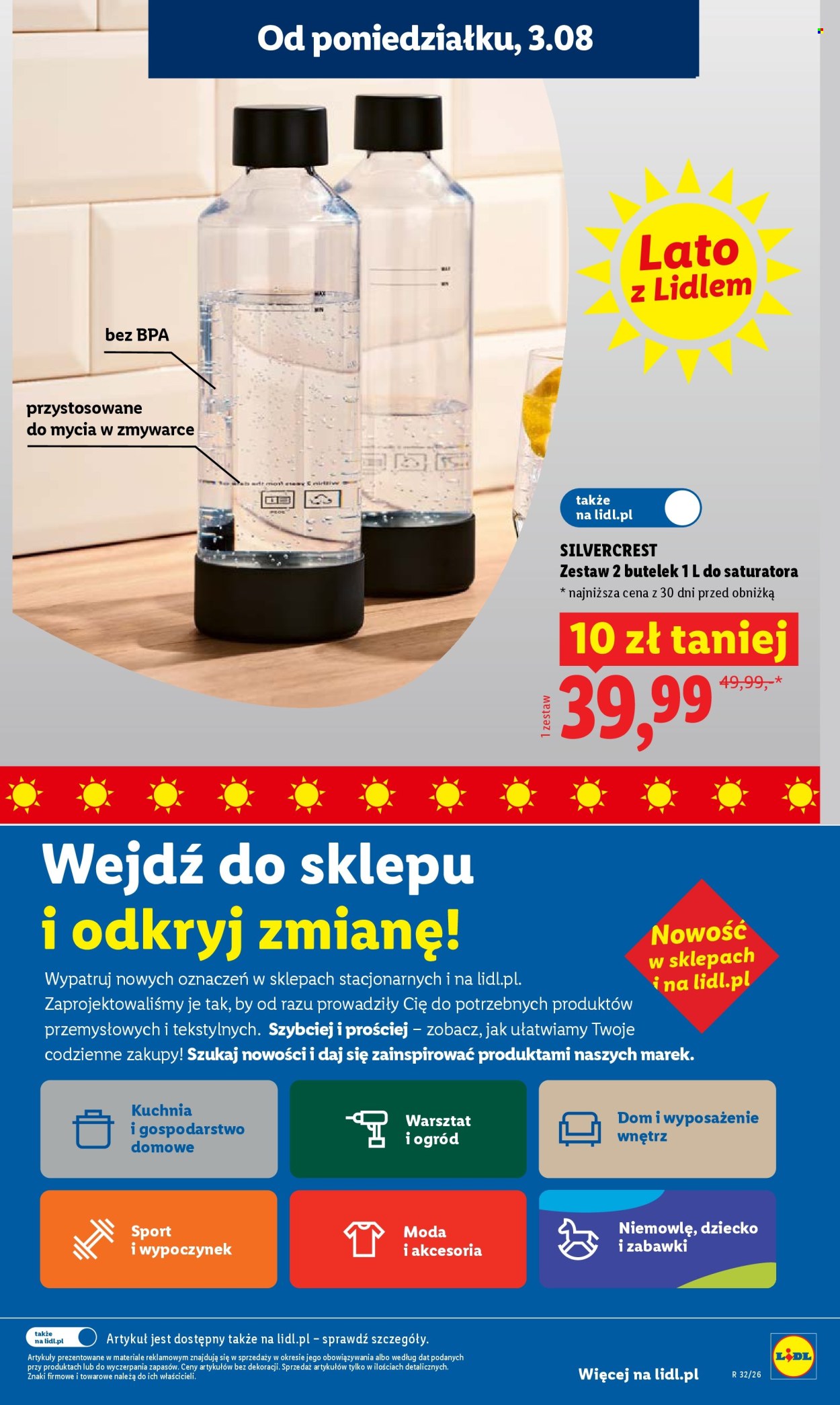 Leták Lidl - 3.8.2026 - 5.8.2026. Strana 37
