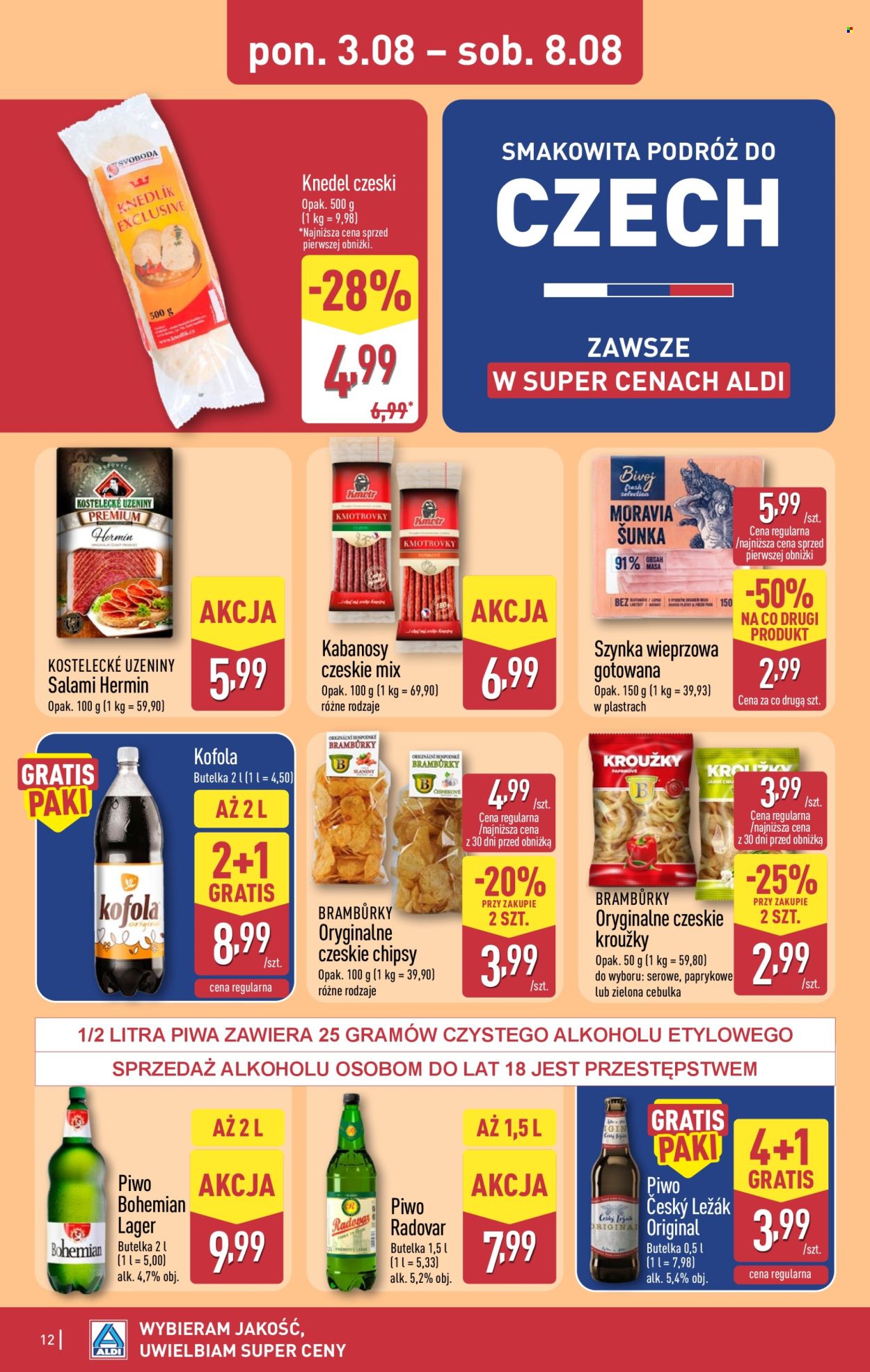 Gazetka ALDI - 3.08.2026 - 8.08.2026. Strona 12