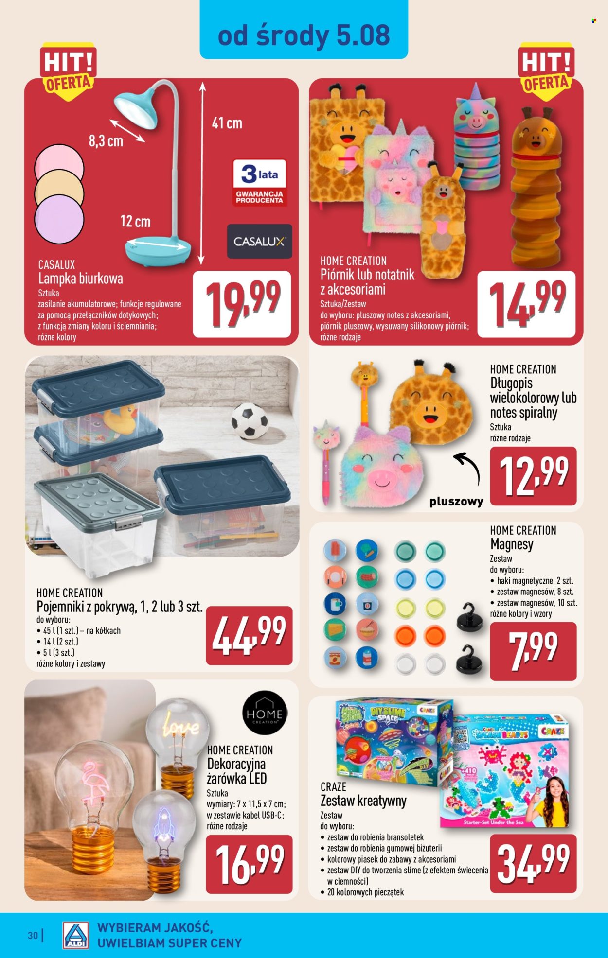 Gazetka ALDI - 3.08.2026 - 8.08.2026. Strona 30
