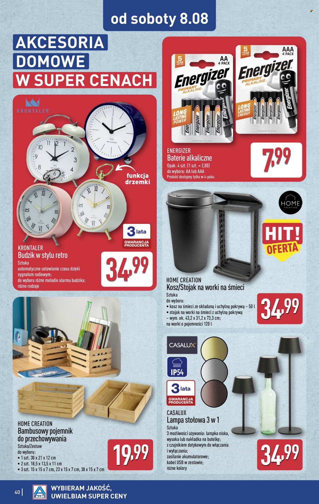 Gazetka ALDI - 3.08.2026 - 8.08.2026. Strona 40