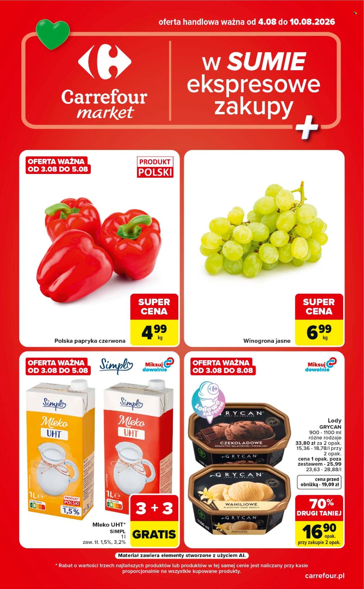 Gazetka Carrefour Market - 4.08.2026 - 10.08.2026. Strona 1