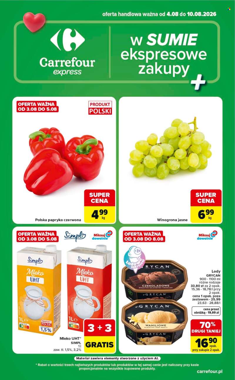 Gazetka Carrefour Express - 4.08.2026 - 10.08.2026.