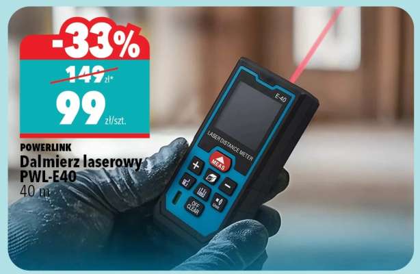 Dalmierz laserowy PWL-E40